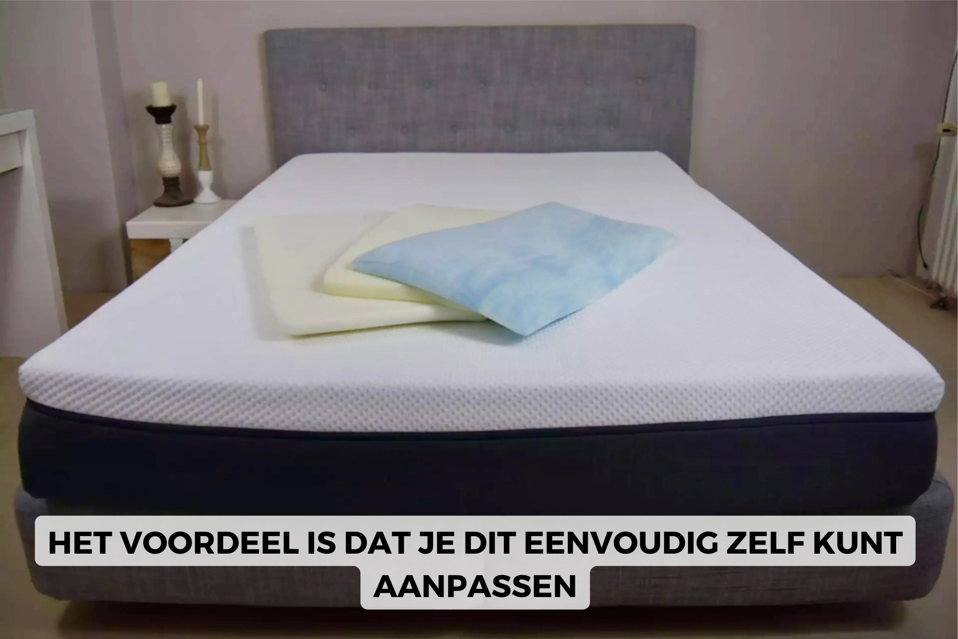 Emma original kussen op bed